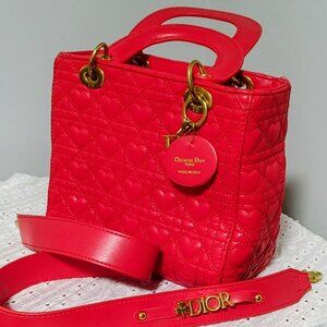 Christian Dior Limited Edition Cannage Lady Dior